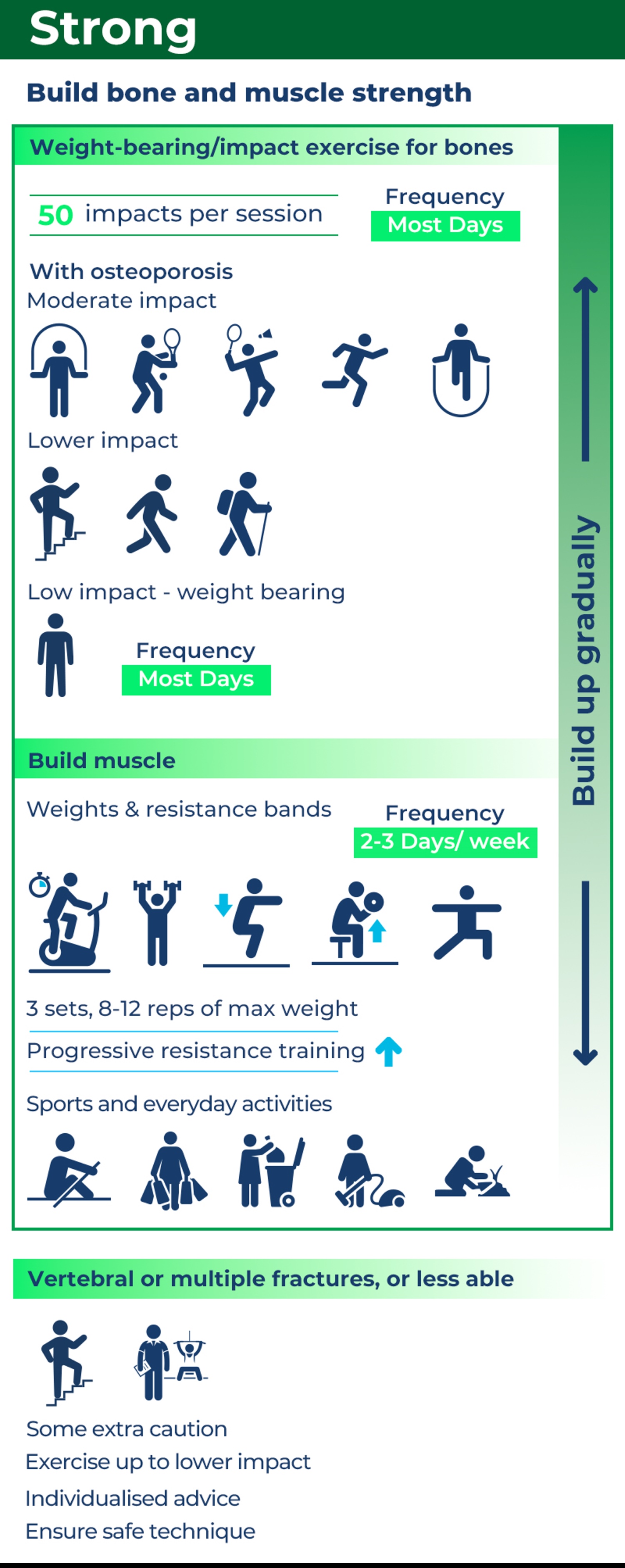 Recommended Exercises for Strength