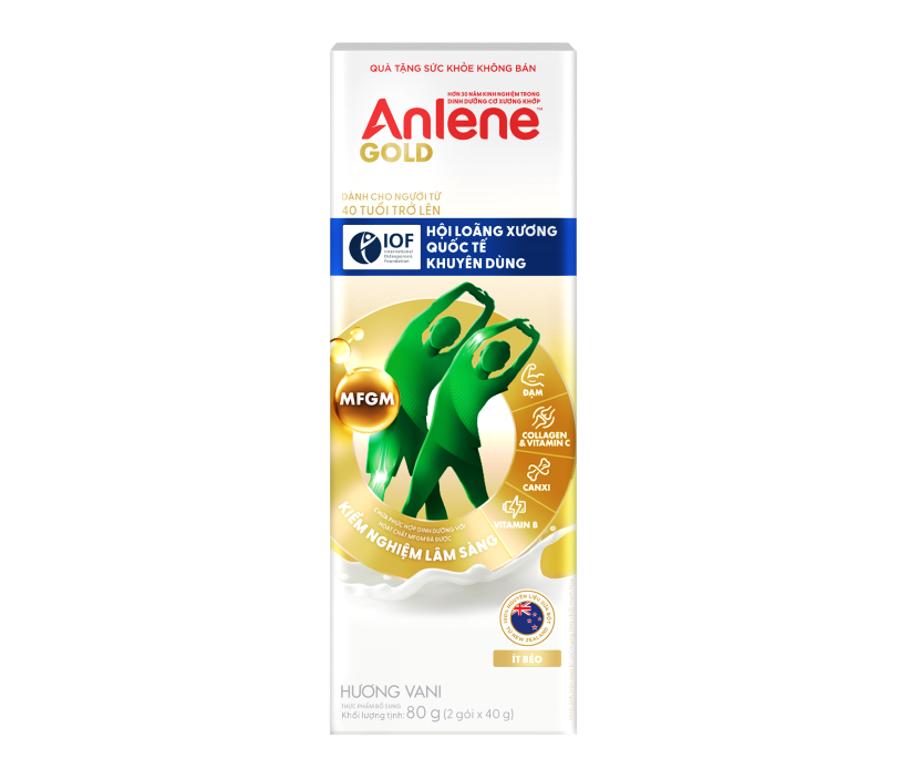 Sữa bột Anlene Gold - Vani